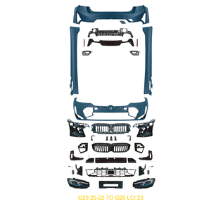 Teambill Body <strong>Kit</strong> Parts for BMW G20 G28 3 Series 19-22 Upgraded to G20 LCI 2023 M-TECH Tuning Car Front Bumper Rear Headlight