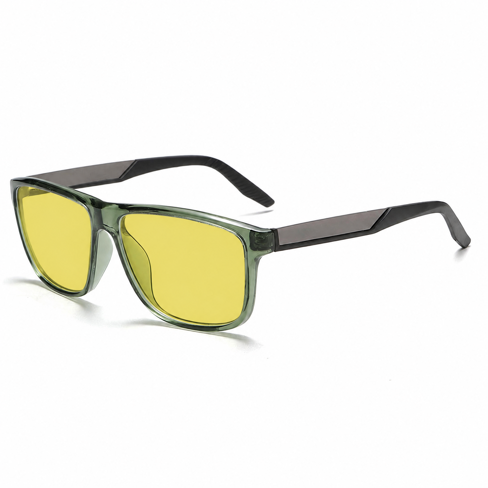 Transparent green-Yellow