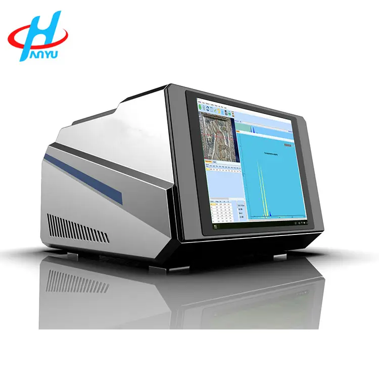 xrf gold purity density testing machine gold tester with Si-pin detector