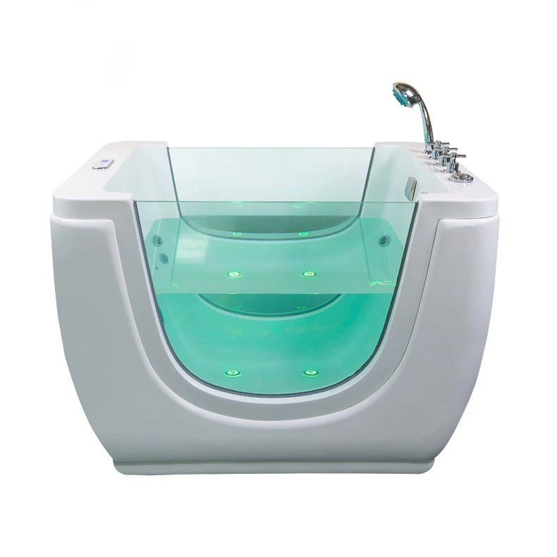 Water led bubble light massage thermostatic control panel ozone