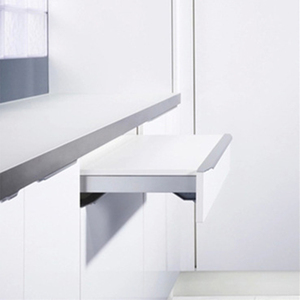 Feste Platte Präzise Position ierung Teleskop Schwer last Versteckte Schubladen schiebe schiene - Product Image 4