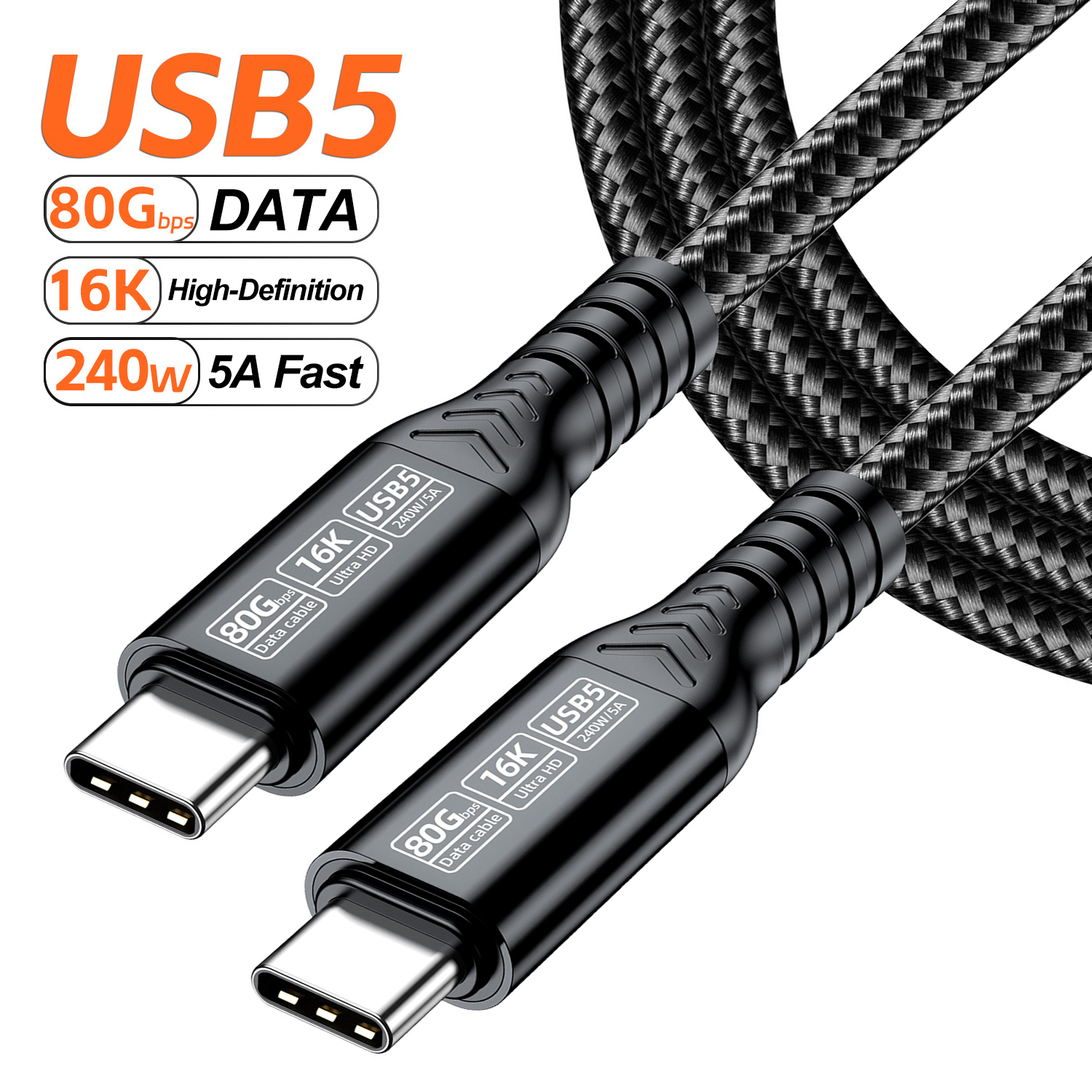 Noir (usb5-80g-16k-240w)