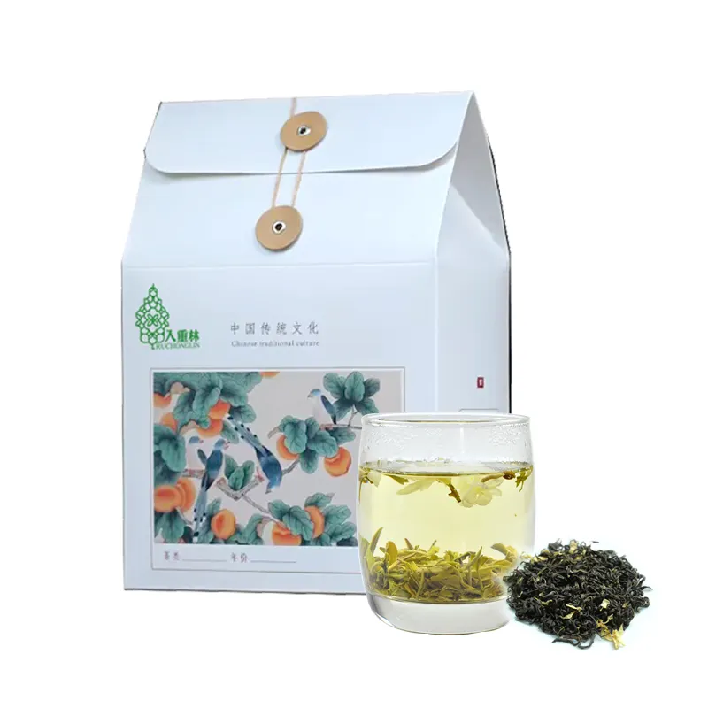 Tè Jasmine Dragon Pearl in vendita tè verde al gelsomino con etichetta privata OEM con tè al gusto di gelsomino naturale