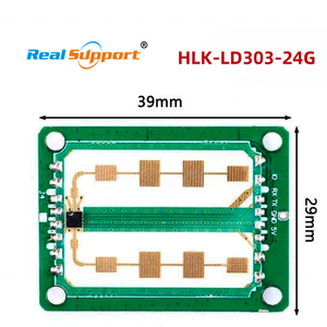 Módulo de sensor de radar de rango de onda milimétrica de 24GHz LD303 Sensor de detección de movimiento distancia TTL salida HLK-LD303-24G - Product Image 2