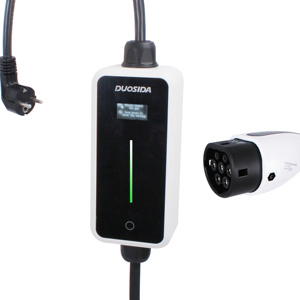 タイプ2プラグ付きv2h16A調整可能充電器 - Product Image 1