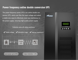 Однофазный источник питания 60 Гц UPS, чистый синусоидальный ЖК-дисплей, онлайн-онлайн, использование медицинского компьютера 6 кВА - Product Image 5