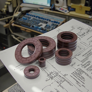 Shubo TC Đường kính ngoài 30 32 Chiều cao 4.5 5 6 7 8 10 con dấu dầu FKM - Product Image 1