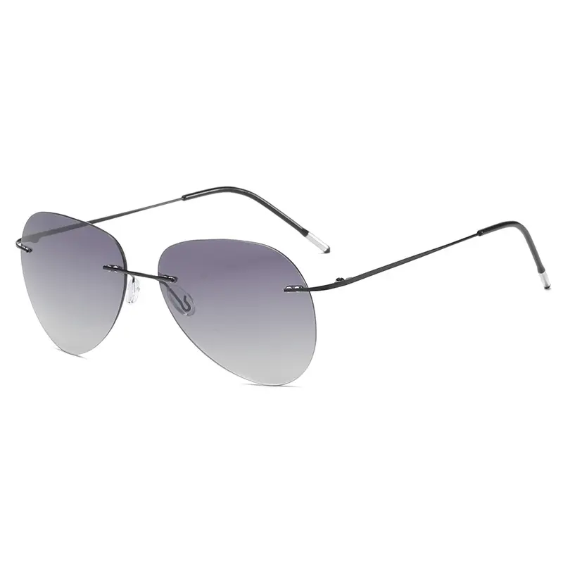 2023 Ultraleve Memória Titanium Sunglasses Condução Óculos Outdoor Cor Mudando Óculos