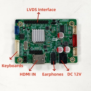 Support <strong>VGA</strong> Analog HD Signal <strong>Input</strong> <strong>LCD</strong> Display Driver Board Control Card <strong>with</strong> LVDS Controller Boards Accessory for <strong>LCD</strong> Boards