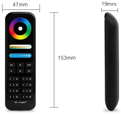 Mi.Light 2.4Ghz Wireless 8-Zone RGB+CCT Compatible with Milight RGB+CCT LED Light Bulb Downlight Strip <strong>Controller</strong>