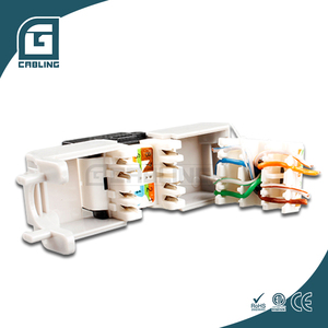 Gcroing UTP FTP Cat7 Cat8 8p8c Rj45梯形插孔Fo接线板24端口Cat6 Rj45耦合器面板防水耦合器cat 6 Utp - Product Image 6
