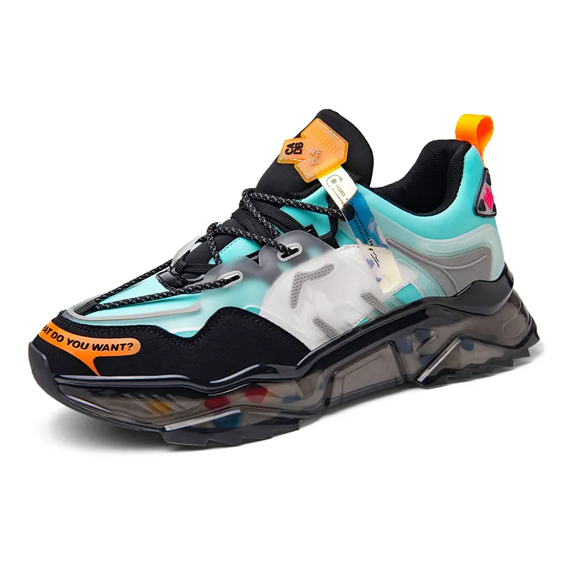 Zapatillas deportivas de altura para hombre y mujer, calzado informal personalizado para correr, baloncesto
