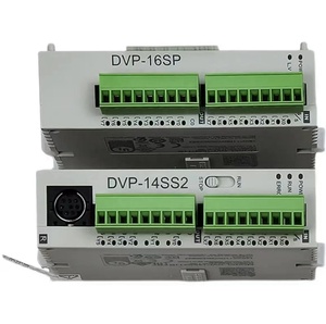 Delta PLC-salida de relé DVP14SS211R, Transistor DVP14SS211T, 8 puntos de entrada, 6 puntos de salida, módulo de Puerto programable