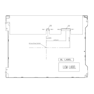 Módulo TFT LCD de 12,1 "Pantalla táctil Módulo de pantalla LCD de 12,1 pulgadas puede pantalla táctil resistiva y capacitiva personalizada - Product Image 1