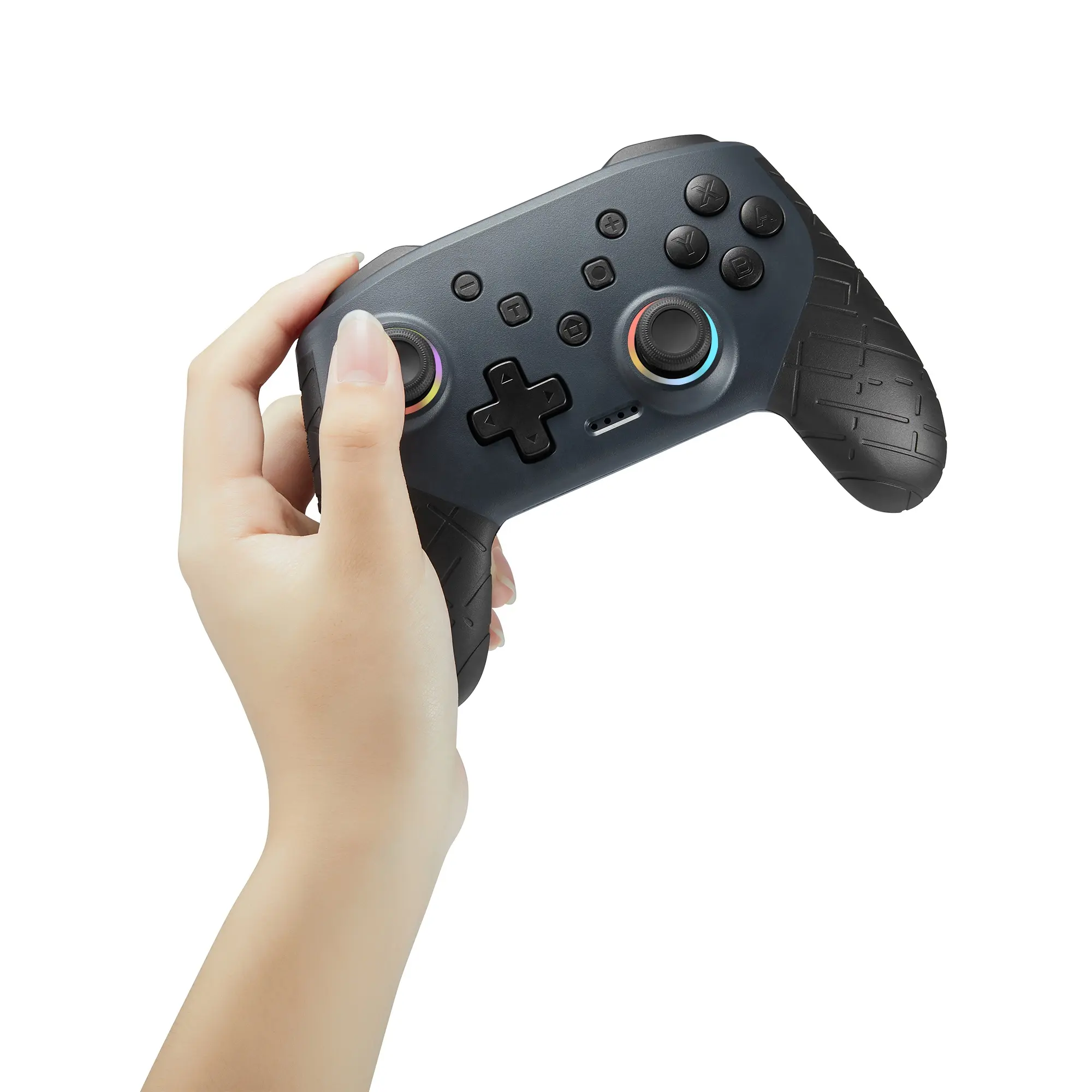 BINBOK, venta al por mayor, Gamepad Pro para N-Switch, Joypad inalámbrico, controlador de videojuegos con cable USB para Nintendo/PC/Android/Ios/Tesla Game