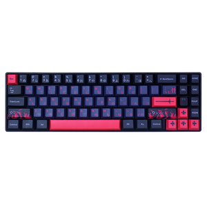 Teclado mecánico para pc, dispositivo retroiluminado rgb con 64 teclas para videojuegos con luz