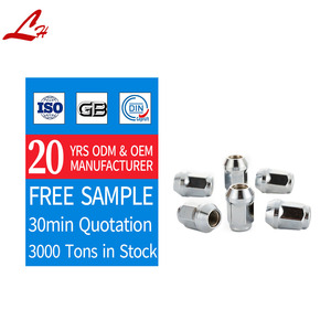 M12 * 1.25 M14 xe Hub bánh xe Nut thép không gỉ Chrome mạ Oxit Đen ô tô bánh xe <span class=keywords><strong>Lug</strong></span> <span class=keywords><strong>Nuts</strong></span> - Product Image 1