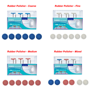 Teeth Whitening High Quality Teeth <strong>Composite</strong> Polishing Kit Dental 6Pcs/Set Diamond System Polisher Teeth Spiral Brush - Product Image 6