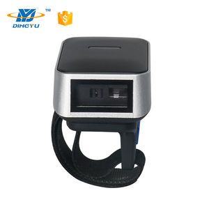 1D 2D Wireless QR Finger Barcode Scanner 1D Ring Mini Wearable Bar <strong>Code</strong> <strong>Reader</strong> Super Fast Scanning for PDF 417 <strong>Data</strong> <strong>Matrix</strong> - Product Image 3