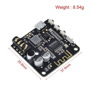 Mini <strong>Bluetooth</strong> 5.0 MP3 Decoder Board Audio Receiver MP3 Lossless Player Wireless Stereo Music Amplifier Module