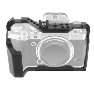 XT4 kamera kafesi soğutma koruyucu kılıf Rig w üst kolu soğuk ayakkabı dağı için Fujifilm Fuji X-T4 DSLR sabitleyici - Product Image 5