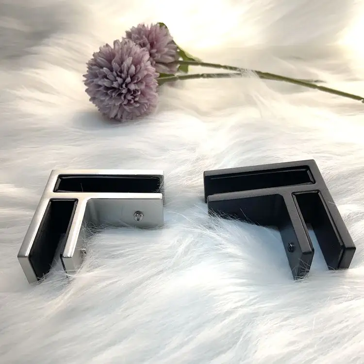 Stainless steel 316 glass to glass clamp bracket for indoor staircase fence connector
