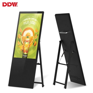 Il tocco a 43 pollici su ordinazione ha condotto la segnaletica digitale lcd dell'esposizione dei supporti del giocatore di pubblicità di gps della rete di android ultra sottile - Product Image 2