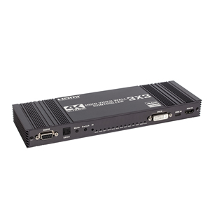 2025新型C型输入4K 1080P 3x3，适用于HDMI DVI电视视频墙控制器处理器1x2x1x4x3 2x1 3x1 4x1视频铝合金 - Product Image 2