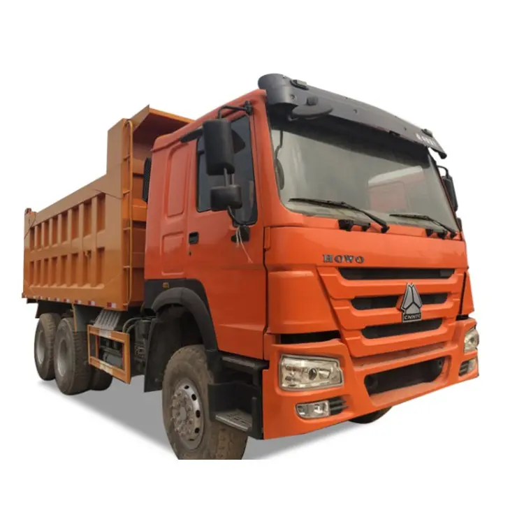 Camion damperli Benne Howo Ton çin satış A7 12 Roues 20 ton 6X4 traktör güç kullanılan DAMPERLİ KAMYON Kenya için