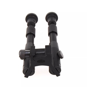 Tactical Plain End Folding <strong>Bipod</strong> Swivel <strong>Mount</strong> <strong>Bipod</strong> Adjustable 3 6 9 Inch with Double Lock Universal Barrel Adaptor - Product Image 3