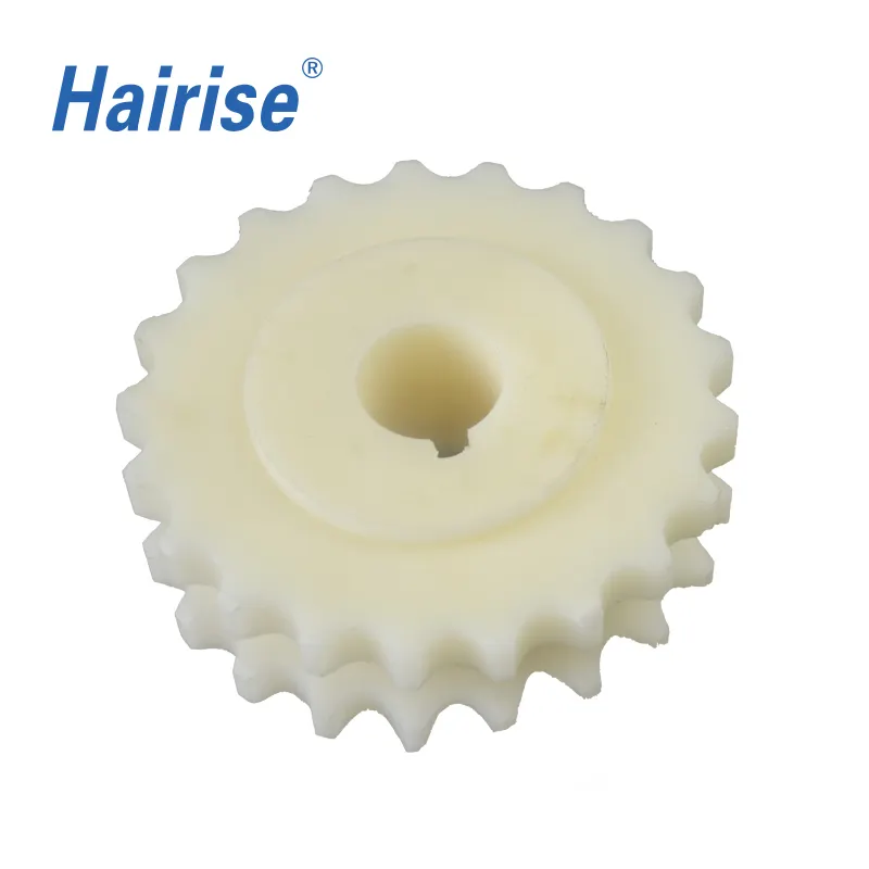 Hairise Industrial Har820, entraînement par chaîne supérieure, pignon d'injection, convoyeur, pignon en plastique Nylon