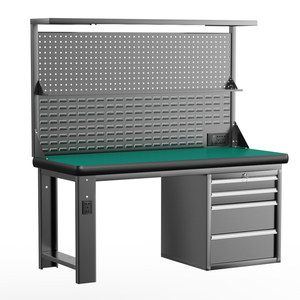 Soporte de fijación personalizado, banco de trabajo antiestático ESD ajustable, mesa de trabajo para ordenador, reparación de teléfono móvil, laboratorio electrónico - Product Image 6