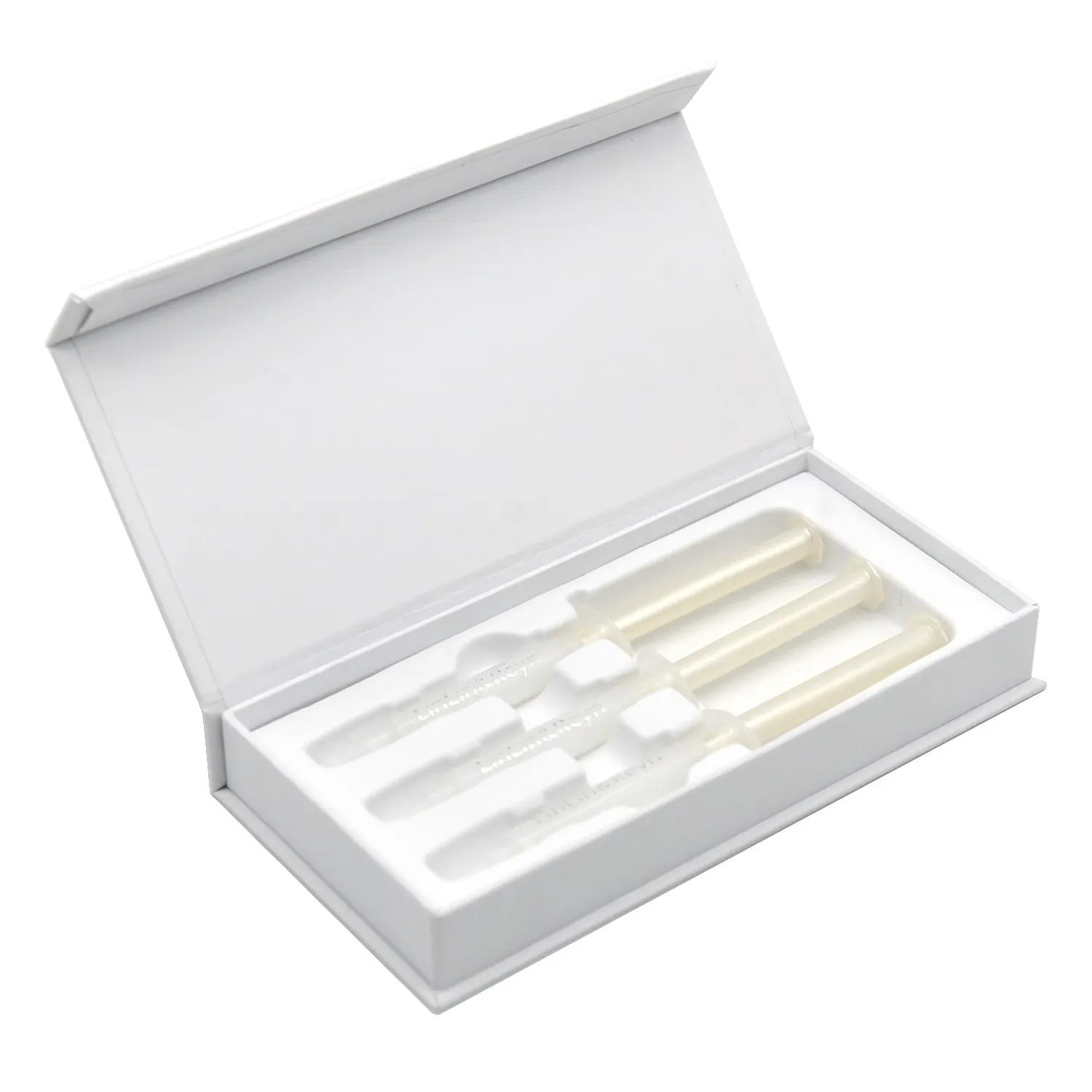Professional gift box 44% carbamide peroxide box 5ml newest gel home t bleaching teeth whitening syringe refill