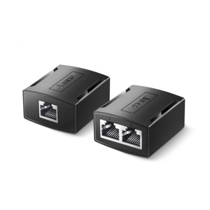 Jasoz สายเคเบิลเครือข่ายอีเทอร์เน็ต1ถึง2ทางตัวแยก RJ45ขั้วต่อตัวเมียอะแดปเตอร์ตัวคู่ปลั๊กแบบแยกส่วน - Product Image 1