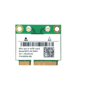 Tarjeta de red inalámbrica de doble banda WIFI6 RTL8852BE 5G MINI PCIE 5,2 BT Android Linux - Product Image 2