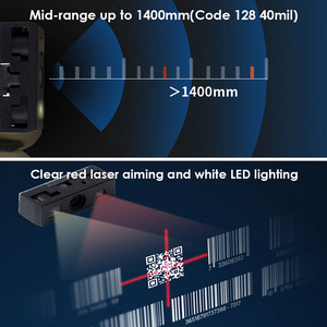 <strong>New</strong> Arrival T3 Portable Bluetooth Ring Barcode Scanner Mini 2D QR Code <strong>Reader</strong> Glove <strong>Style</strong> for Warehouse Work - Product Image 6