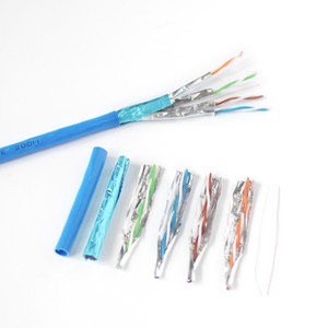 Cat 6AネットワークLANケーブルF/FTP Cat 6Aイーサネットケーブル500MHZ 1000MHZ UL上場CE証明書ISO9001