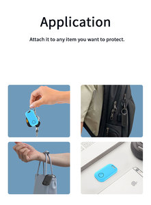 Buscador de llaves certificado MFi, localizador de llaves, rastreador de artículos inteligente, ubicación inalámbrica, reloj inteligente Q19 anti-Pérdida sos - Product Image 6