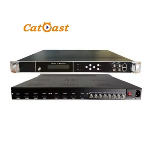 CATV IPTV 24 in 1 HDM I <strong>Encoder</strong> <strong>Modulator</strong> Tuner to DVBC DVBT ATSC ISDBT RF H.264 <strong>Encoder</strong> <strong>Modulator</strong> - Product Image 1