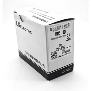 Série original do MEC do protetor do motor do disjuntor 3P do <span class=keywords><strong>LS</strong></span> de 100% MMS-32S 0.63-1A 1-1.6A 1.6-2.5A 2.5-4A 4-6A 5-8A 6-10A 380V