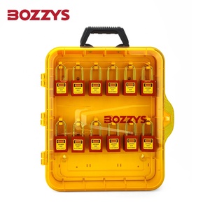 Çok kişi yönetimi ürün kategorisi kilitleri için asma kilitler çile etiketleri ile BOZZYS çoklu kombinasyon kilitleme kutusu kitleri - Product Image 5