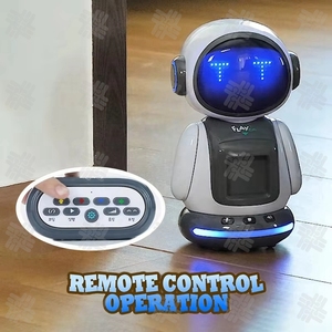 KW STEM Learning RC <strong>Robot</strong> Rechargeable With Programmable Actions Card Reading Remote Control <strong>Robot</strong> Toy for Kids - Product Image 5