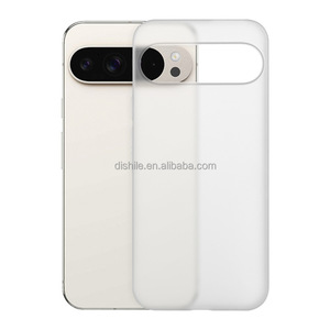 Piksel 9 Pro XL için yeni kaynak fabrika durumda hiçbir sararma buzlu mat arka kapak Google piksel 9 Pro Slim Case için - Product Image 2
