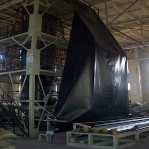 EVA LDPE EPDM PVC Geomembrane 60 <strong>Mil</strong> <strong>HDPE</strong> Modern Industrial Design for Pond Liner Fish Farm Landfill Outdoor Waterproof Black - Product Image 5
