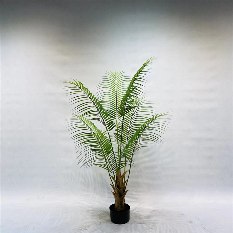 Newest decorative artificial green plant artificial new palm tree plant home decoration