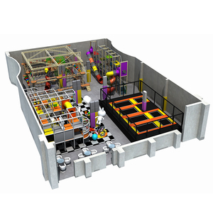 Vasia Aerobic Multifunktion sport Indoor Soft Trampolin Park für Erwachsene und Kinder mit vielen Spielen - Product Image 4