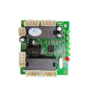 5ポート10/100Mbps Networkスイッチ出力5PCS 4Pinヘッダ2.54ミリメートルDC Input 2pinヘッダPitch 2.54ミリメートル工場生産中国製 - Product Image 1