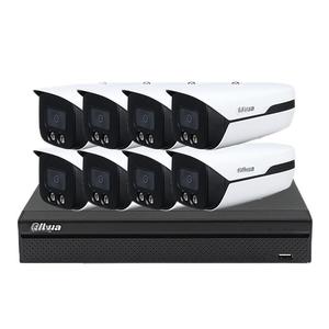 DaHua 4K 8 canales 8MP PoE NVR Sistema de cámaras de seguridad Exterior Hogar CCTV Cámaras IP con tecnología de red de visión nocturna - Product Image 1