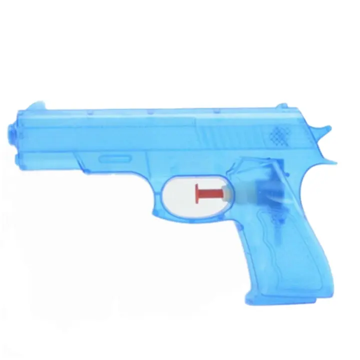 Barato Mini de verano transparente de plástico pistola de agua de juguete
