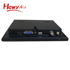 8 "4:3 pantalla 1024*768 caja de hierro BNC VGA interfaz pantalla LED para CCTV - Product Image 4